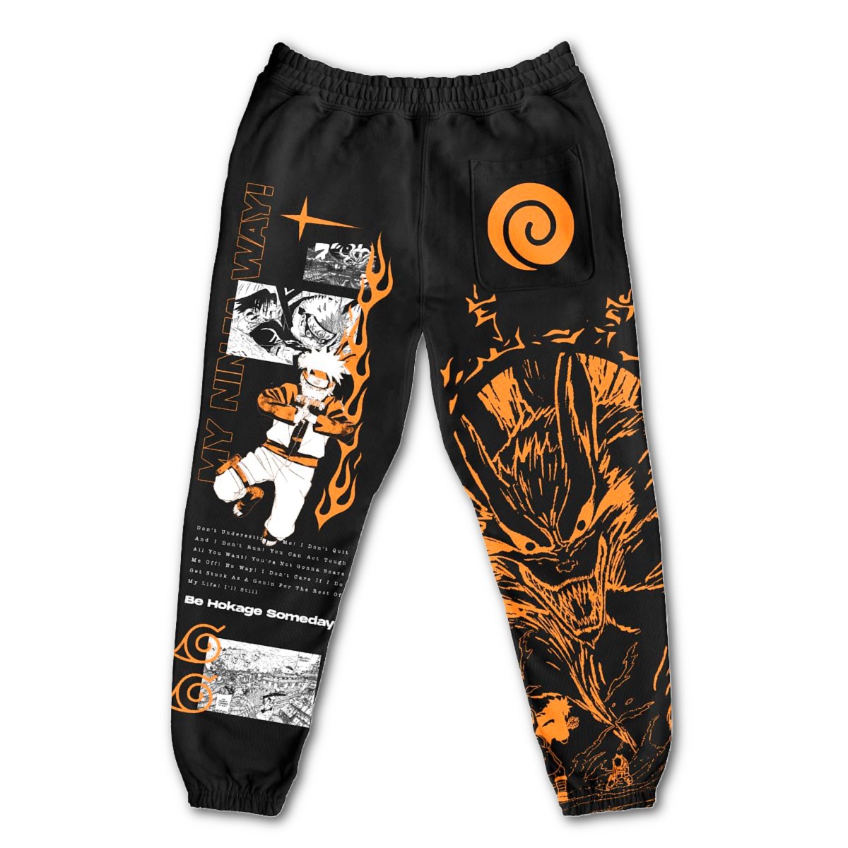 'Nine Tail Fox' • Oversized Joggers – Imperial Strength Co.